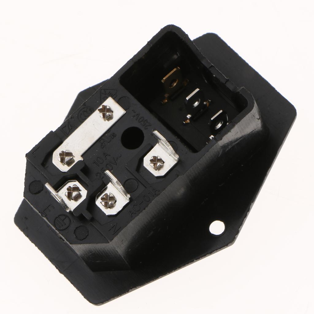 Power Inlet Module IEC320 C14  - Electronics Repair In Usa ulasan dan harga