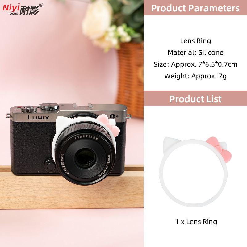 NiyiFocus Lens Decoration Ring - Sony Camera Zv-E10 ulasan dan harga