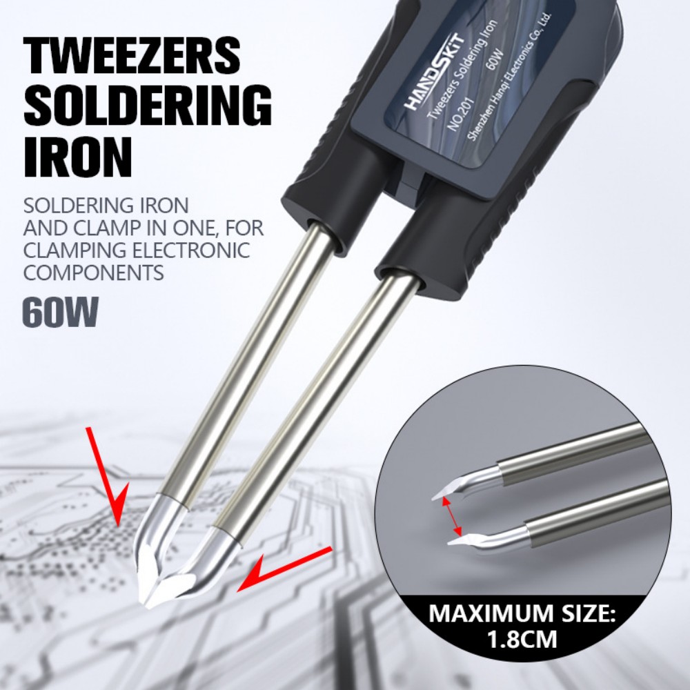 T12 Soldering Tweezer Handle – - Electronics Repair Tools ulasan dan harga