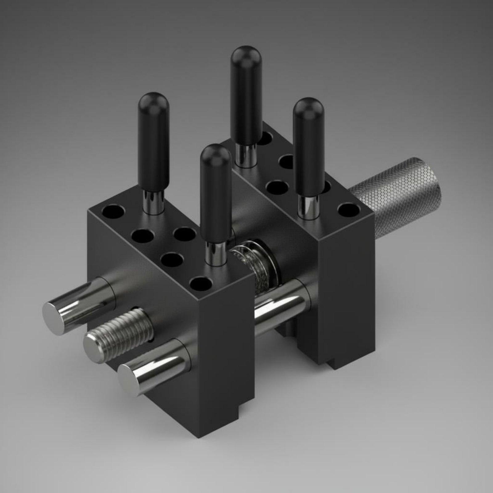 Compact Aluminum Alloy Vise Po - Electronics Repair Hobby ulasan dan harga