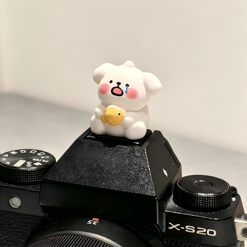 Cute Bear Camera Hot Shoe Cap, - Sony Camera Zv-E10 ulasan dan harga