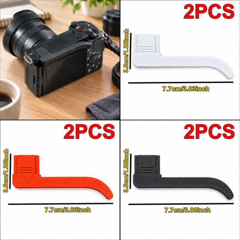 Hot Shoe Thumb Grip for ZV E10 - Sony Camera Zv-E10 ulasan dan harga