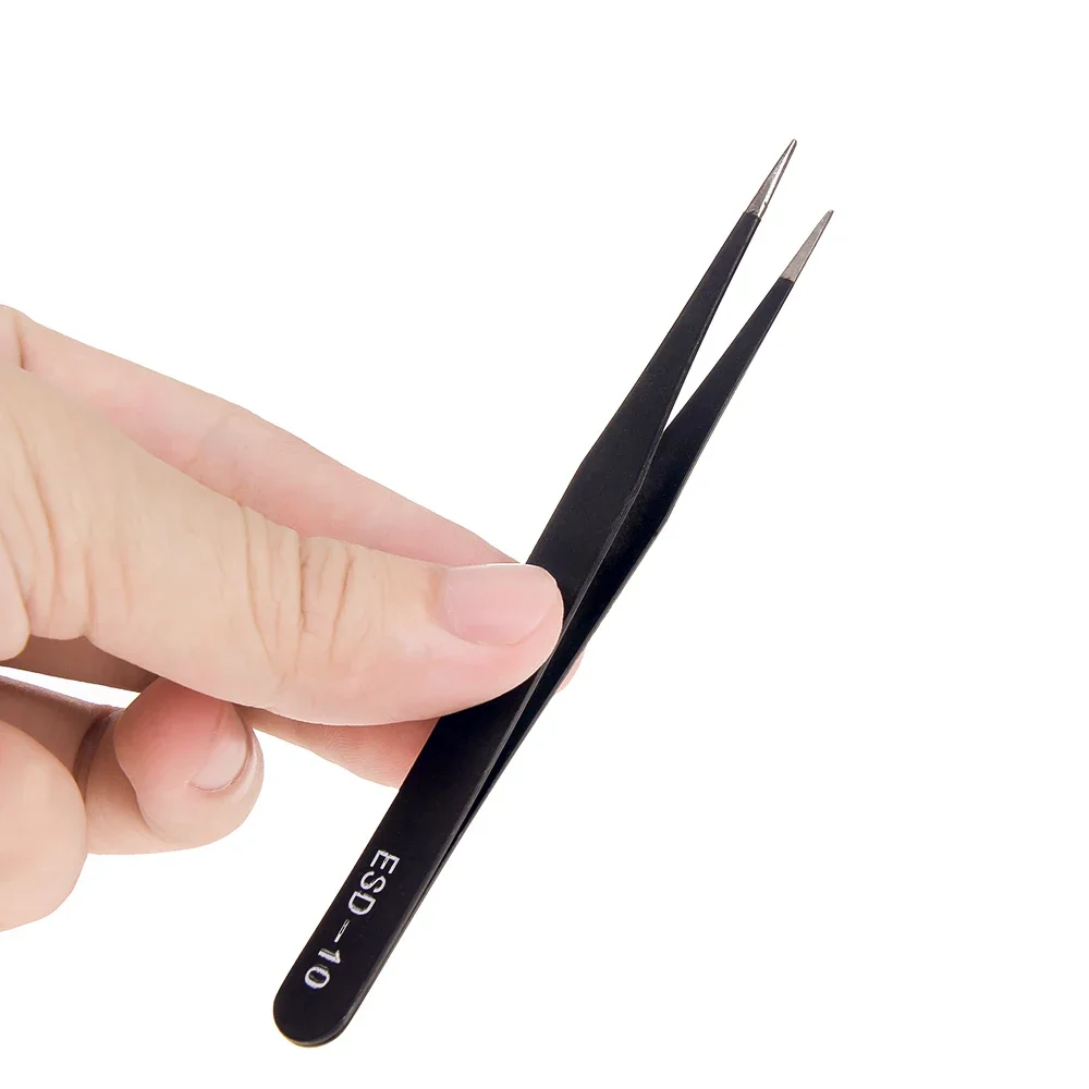 6pcs Precision Tweezers Set ES - Electronics Repair Tools ulasan dan harga